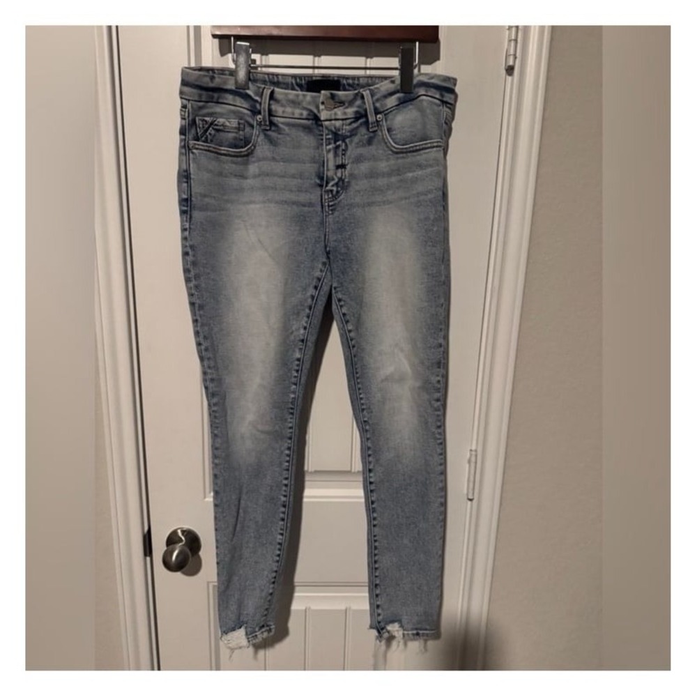 Buckle black Jeans ankle skinny size 29 light wash‎